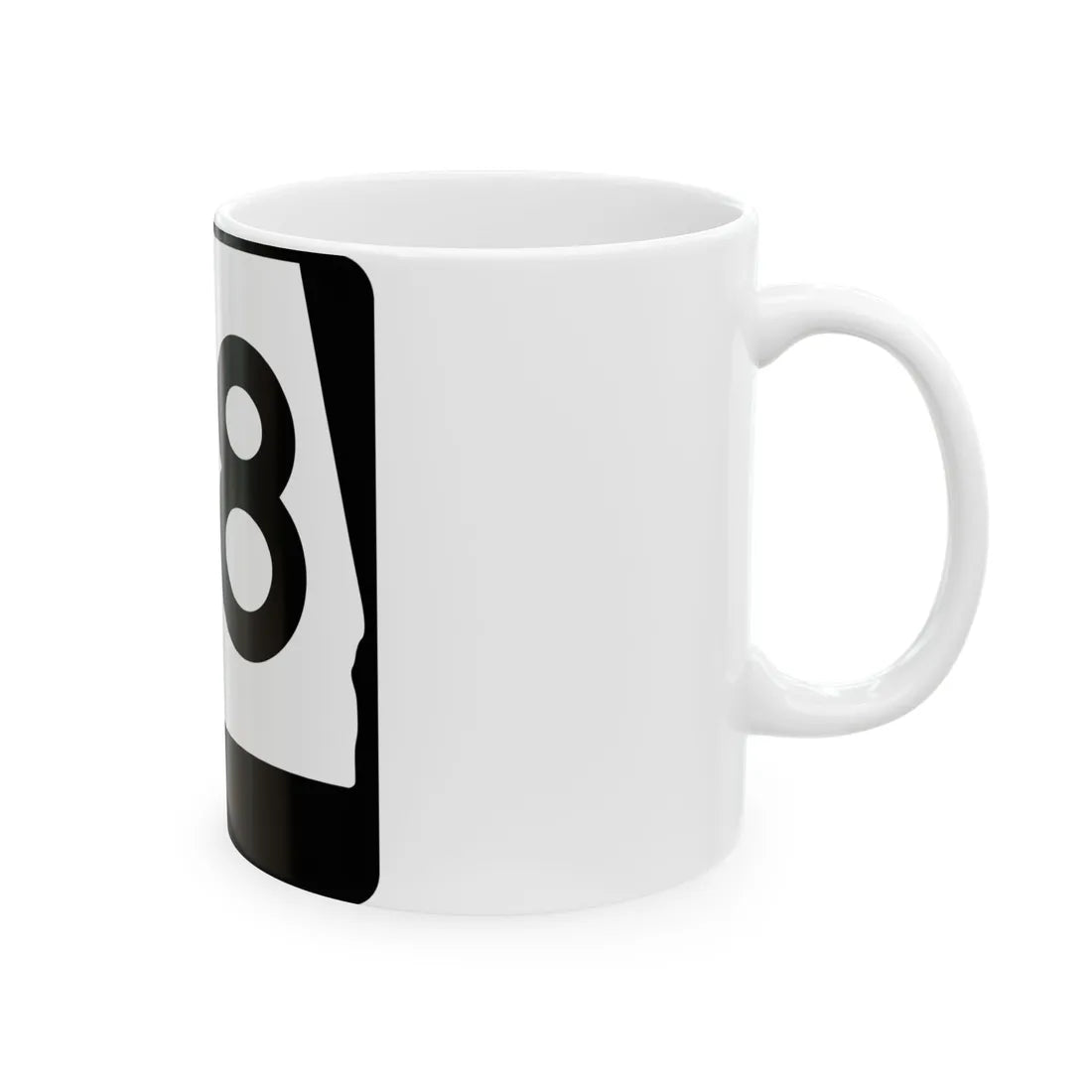 Alabama 28 (Alabama) (Road Sign) White Coffee Mug - Go Mug Yourself