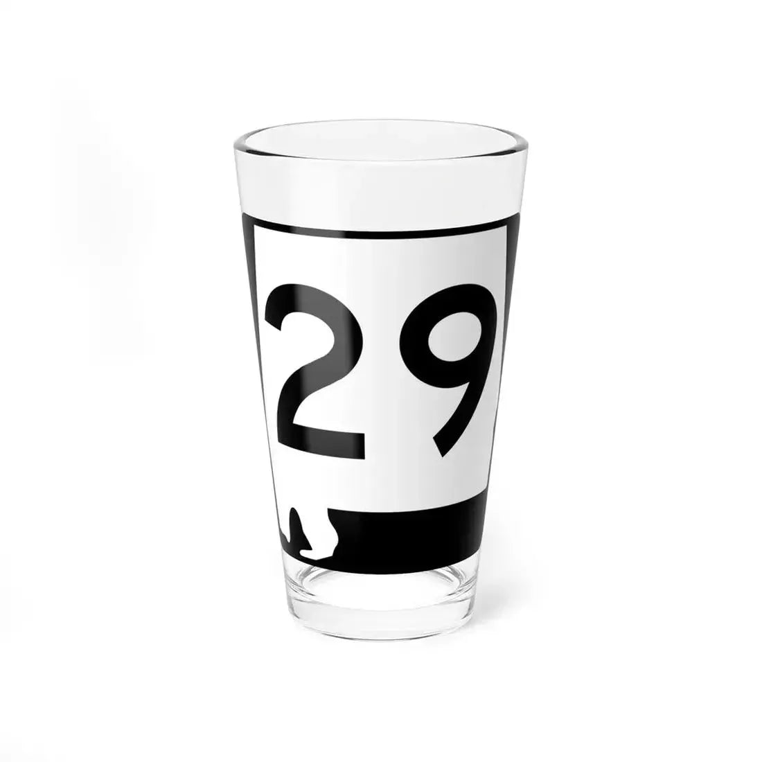 Alabama 29 (Alabama) (Road Sign) Pint Glass 16oz 16oz - Go Mug Yourself