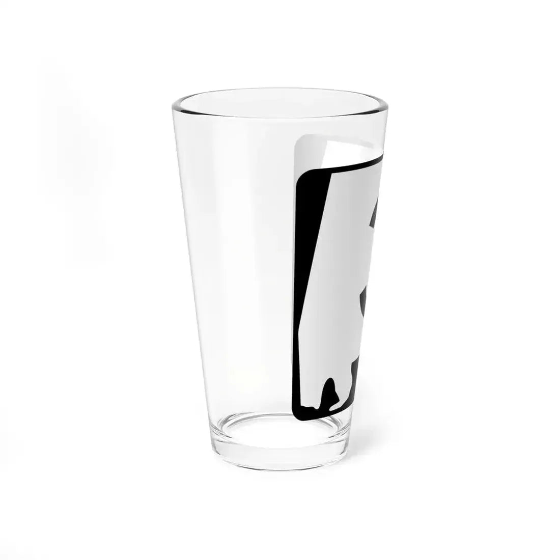 Alabama 3 (Alabama) (Road Sign) Pint Glass 16oz - Go Mug Yourself