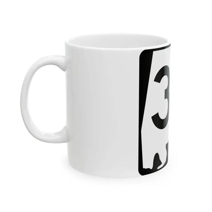 Alabama 30 (Alabama) (Road Sign) White Coffee Mug - Go Mug Yourself