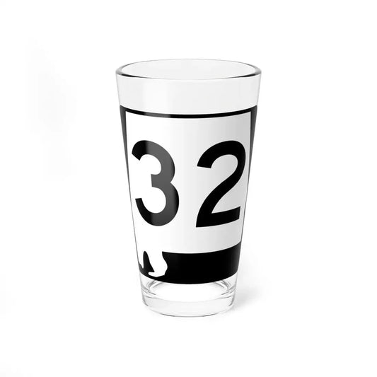 Alabama 32 (Alabama) (Road Sign) Pint Glss 16oz 16oz - Go Mug Yourself