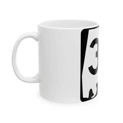 Alabama 39 (Alabama) (Road Sign) White Coffee Mug - Go Mug Yourself