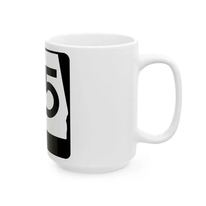 Alabama 45 (Alabama) (Road Sign) White Coffee Mug - Go Mug Yourself
