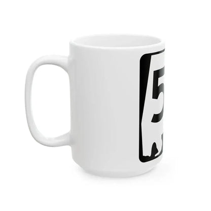 Alabama 53 (Alabama) (Road Sign) White Coffee Mug - Go Mug Yourself