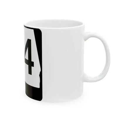 Alabama 54 (Alabama) (Road Sign) White Coffee Mug - Go Mug Yourself