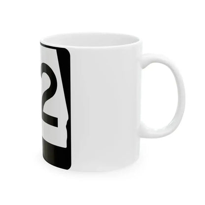 Alabama 62 (Alabama) (Road Sign) White Coffee Mug - Go Mug Yourself