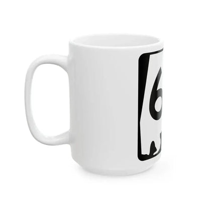 Alabama 64 (Alabama) (Road Sign) White Coffee Mug - Go Mug Yourself