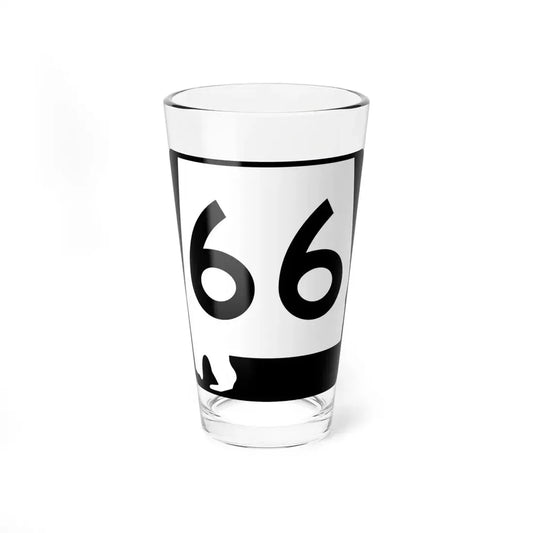 Alabama 66 (Alabama) (Road Sign) Pint Glss 16oz 16oz - Go Mug Yourself