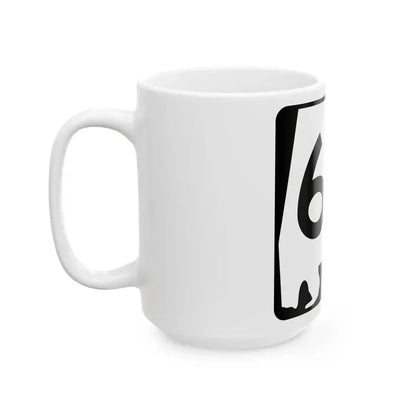 Alabama 69 (Alabama) (Road Sign) White Coffee Mug - Go Mug Yourself