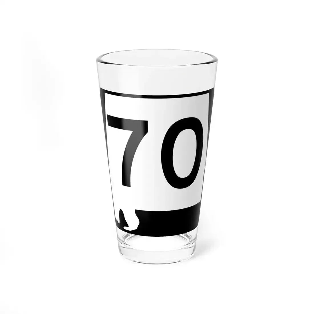 Alabama 70 (Alabama) (Road Sign) Pint Glass 16oz 16oz - Go Mug Yourself