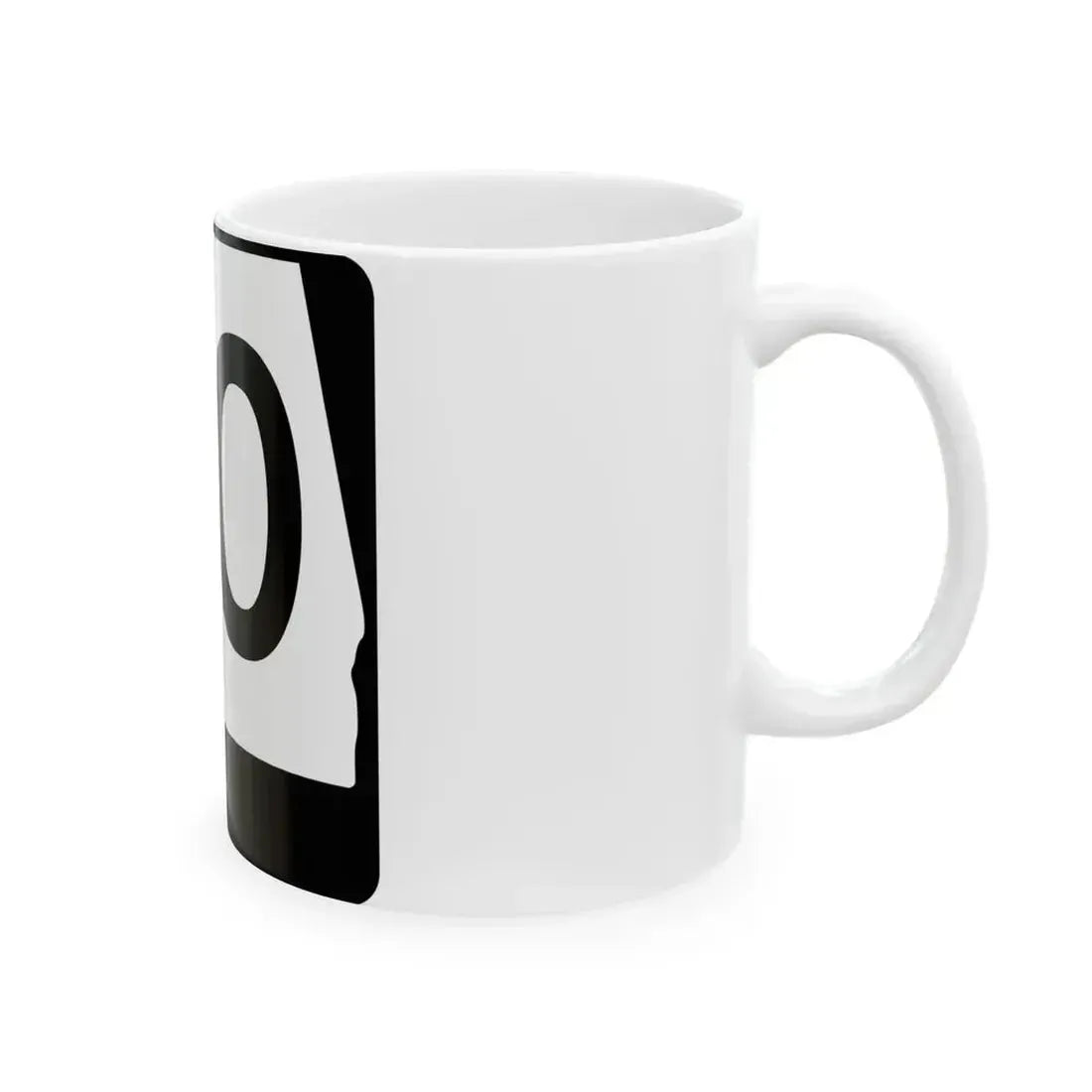 Alabama 70 (Alabama) (Road Sign) White Coffee Mug - Go Mug Yourself