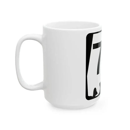 Alabama 70 (Alabama) (Road Sign) White Coffee Mug - Go Mug Yourself