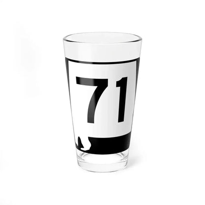 Alabama 71 (Alabama) (Road Sign) Pint Glss 16oz 16oz - Go Mug Yourself