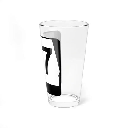 Alabama 77 (Alabama) (Road Sign) Pint Glass 16oz - Go Mug Yourself