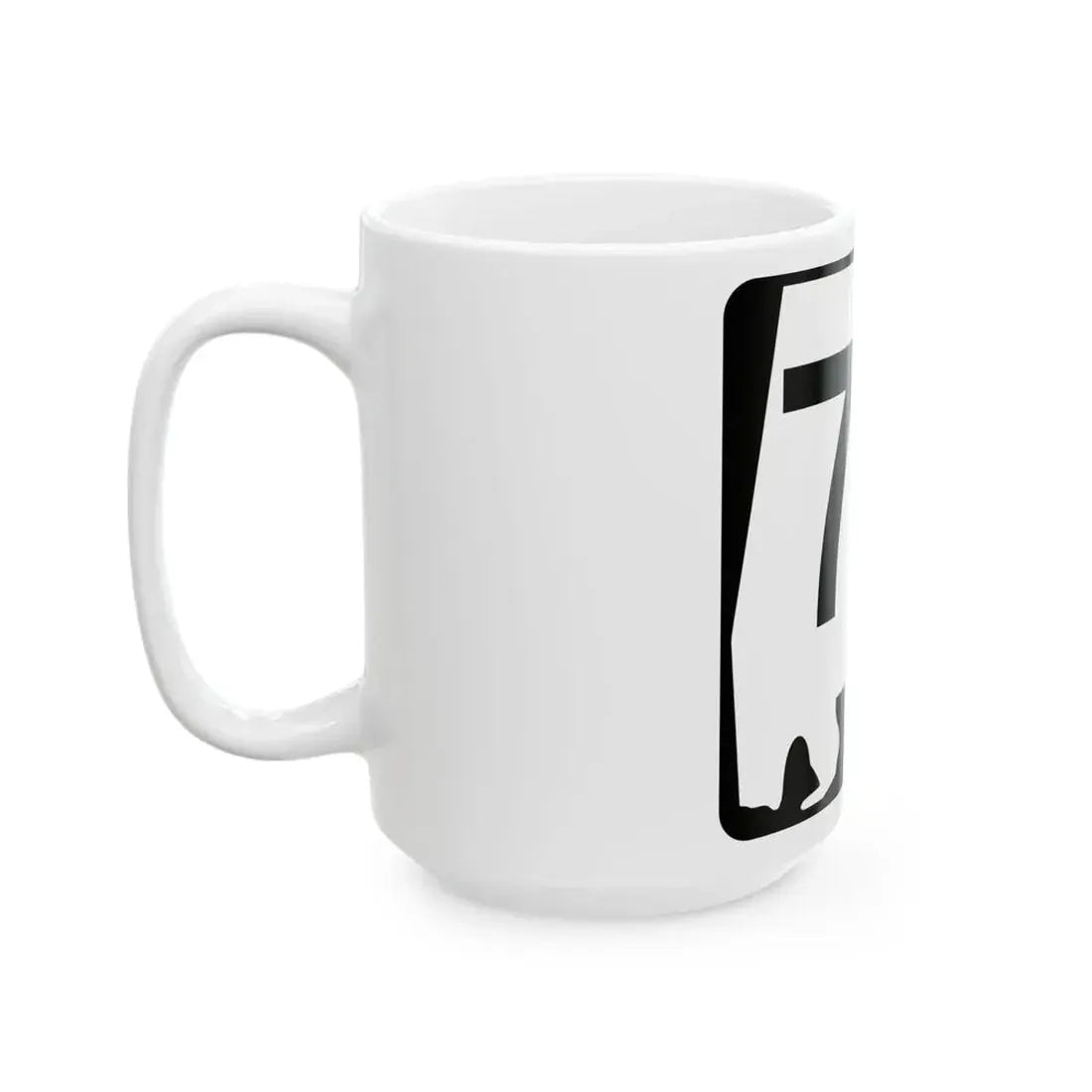 Alabama 78 (Alabama) (Road Sign) White Coffee Mug - Go Mug Yourself