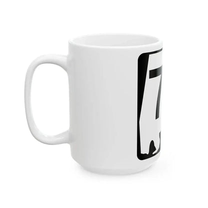 Alabama 78 (Alabama) (Road Sign) White Coffee Mug - Go Mug Yourself