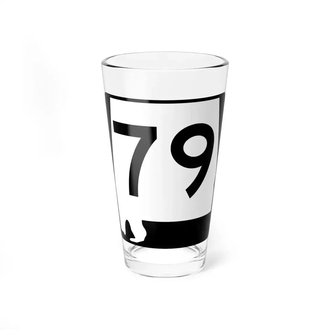 Alabama 79 (Alabama) (Road Sign) Pint Glass 16oz 16oz - Go Mug Yourself