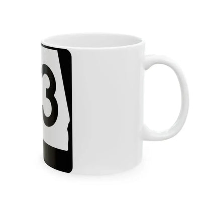 Alabama 83 (Alabama) (Road Sign) White Coffee Mug - Go Mug Yourself