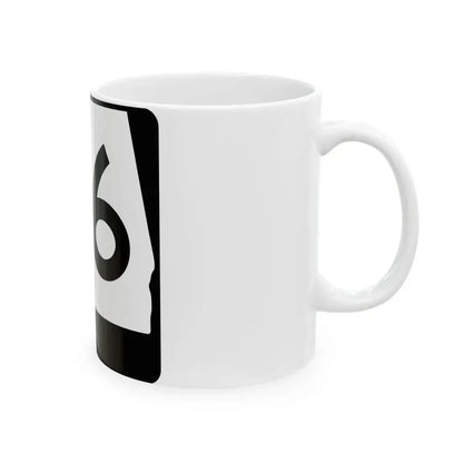 Alabama 86 (Alabama) (Road Sign) White Coffee Mug - Go Mug Yourself