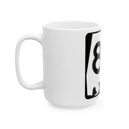 Alabama 89 (Alabama) (Road Sign) White Coffee Mug - Go Mug Yourself