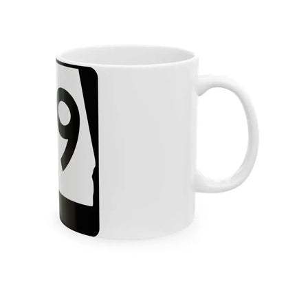 Alabama 89 (Alabama) (Road Sign) White Coffee Mug - Go Mug Yourself