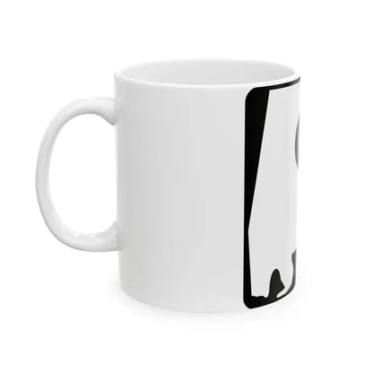 Alabama 9 (Alabama) (Road Sign) White Coffee Mug - Go Mug Yourself