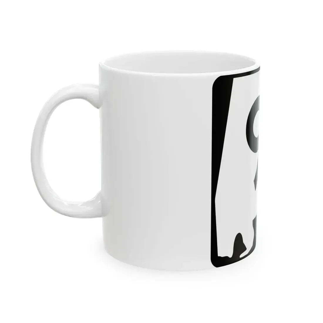 Alabama 91 (Alabama) (Road Sign) White Coffee Mug - Go Mug Yourself