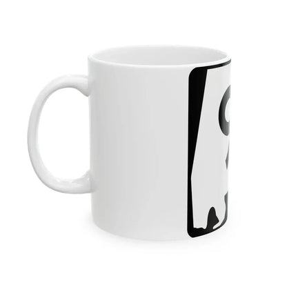 Alabama 91 (Alabama) (Road Sign) White Coffee Mug - Go Mug Yourself