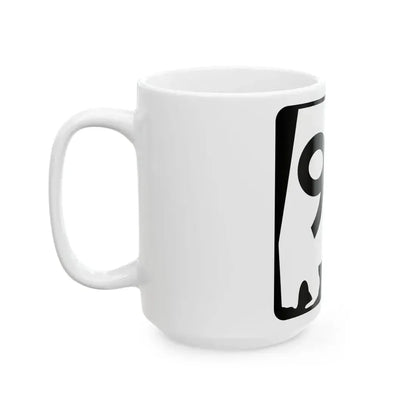 Alabama 94 (Alabama) (Road Sign) White Coffee Mug - Go Mug Yourself