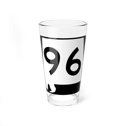 Alabama 96 (Alabama) (Road Sign) Pint Glass 16oz 16oz - Go Mug Yourself