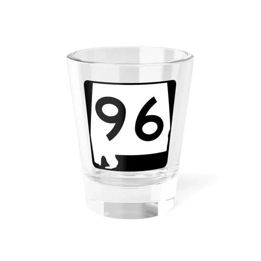 Alabama 96 (Alabama) (Road Sign) Shot Glass 1.5oz 1.5oz - Go Mug Yourself