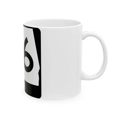 Alabama 96 (Alabama) (Road Sign) White Coffee Mug - Go Mug Yourself