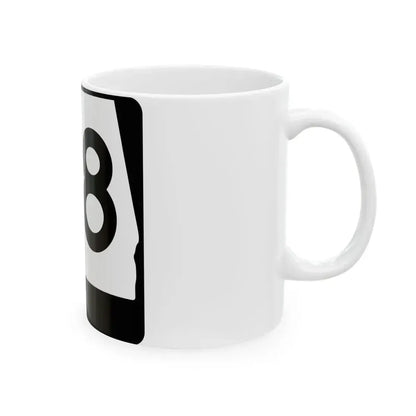Alabama 98 (Alabama) (Road Sign) White Coffee Mug - Go Mug Yourself