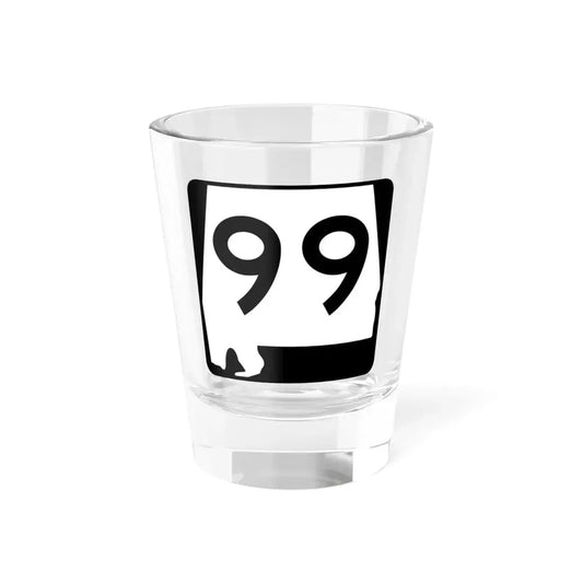 Alabama 99 (Alabama) (Road Sign) Shot Glass 1.5oz 1.5oz - Go Mug Yourself