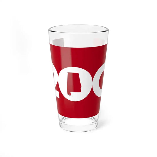 Alabama Bicentennial Flag (United States) Pint Glass 16oz 16oz - Go Mug Yourself