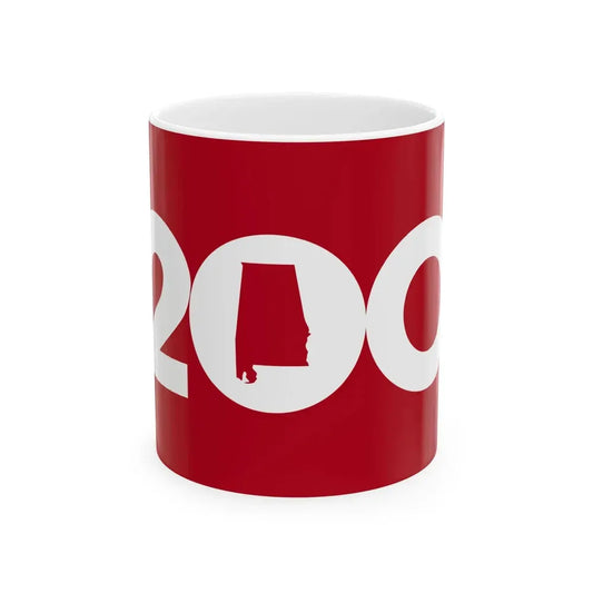 Alabama Bicentennial Flag (United States) White Coffee Mug 11oz - Go Mug Yourself