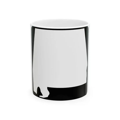 Alabama blank (Alabama) (Road Sign) White Coffee Mug 11oz - Go Mug Yourself