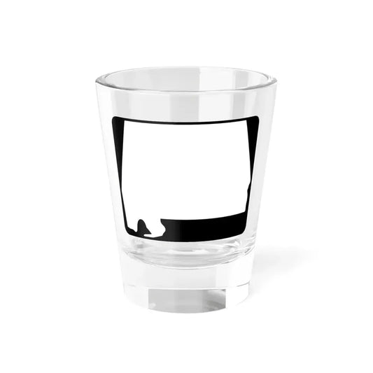 Alabama blank wide (Alabama) (Road Sign) Shot Glass 1.5oz 1.5oz - Go Mug Yourself