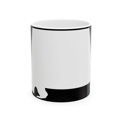 Alabama blank wide (Alabama) (Road Sign) White Coffee Mug 11oz - Go Mug Yourself