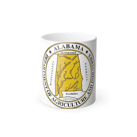 Alabama Department of Agriculture and Industries - Color Changing Coffee Mug 11oz - Go Mug Yourself