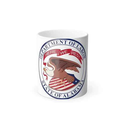 Alabama Department of Labor - Color Changing Coffee Mug 11oz - Go Mug Yourself