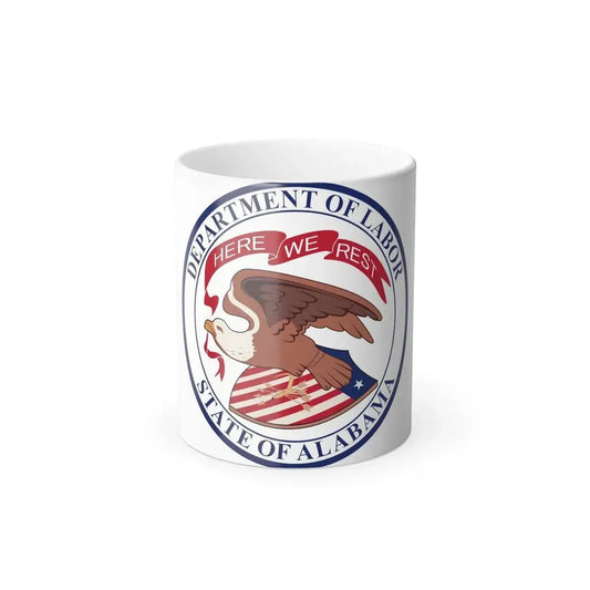 Alabama Department of Labor - Color Changing Coffee Mug 11oz - Go Mug Yourself