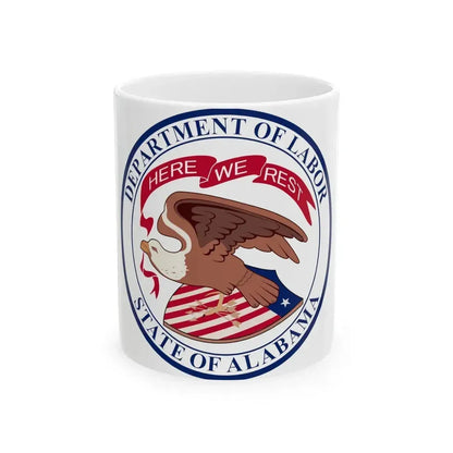 Alabama Department of Labor - White Coffee Mug 11oz - Go Mug Yourself
