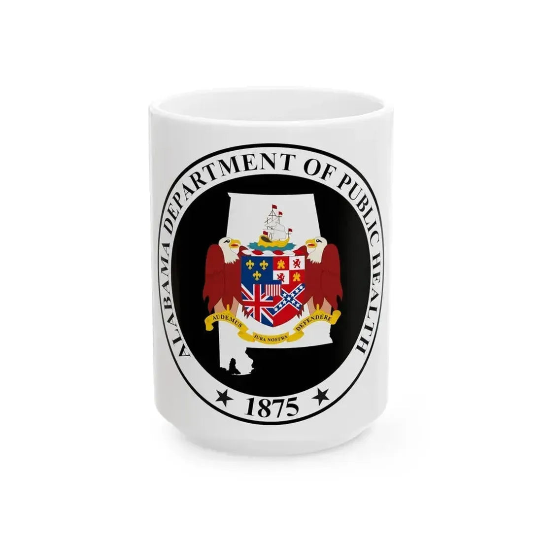 Alabama Department of Public Health - White Coffee Mug 15oz - Go Mug Yourself