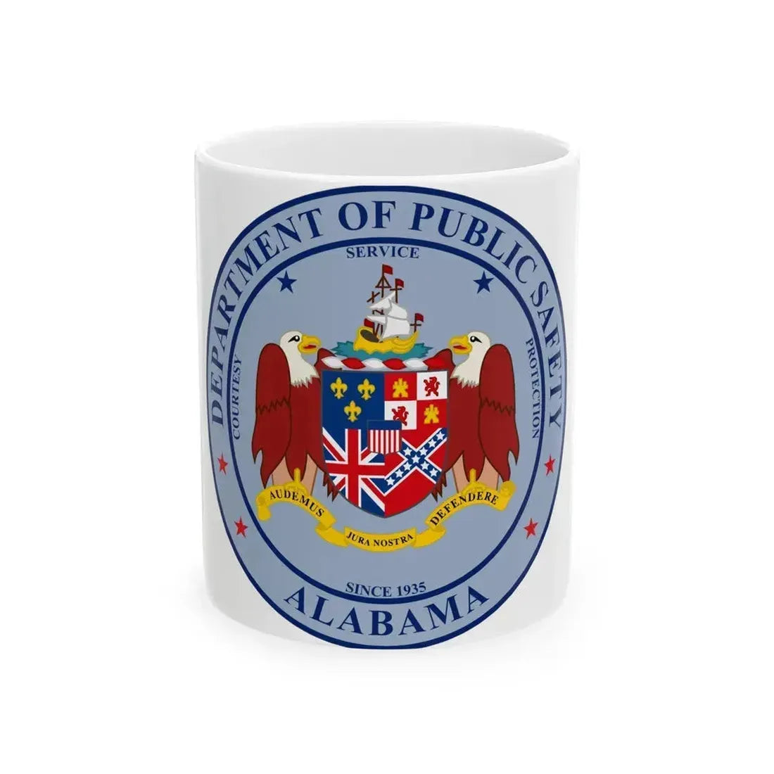 Alabama Department of Public Safety - White Coffee Mug 11oz - Go Mug Yourself