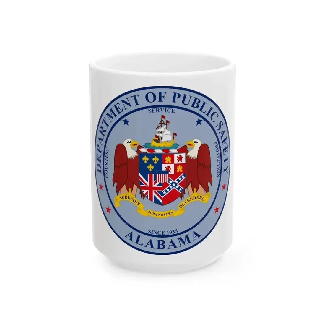 Alabama Department of Public Safety - White Coffee Mug 15oz - Go Mug Yourself