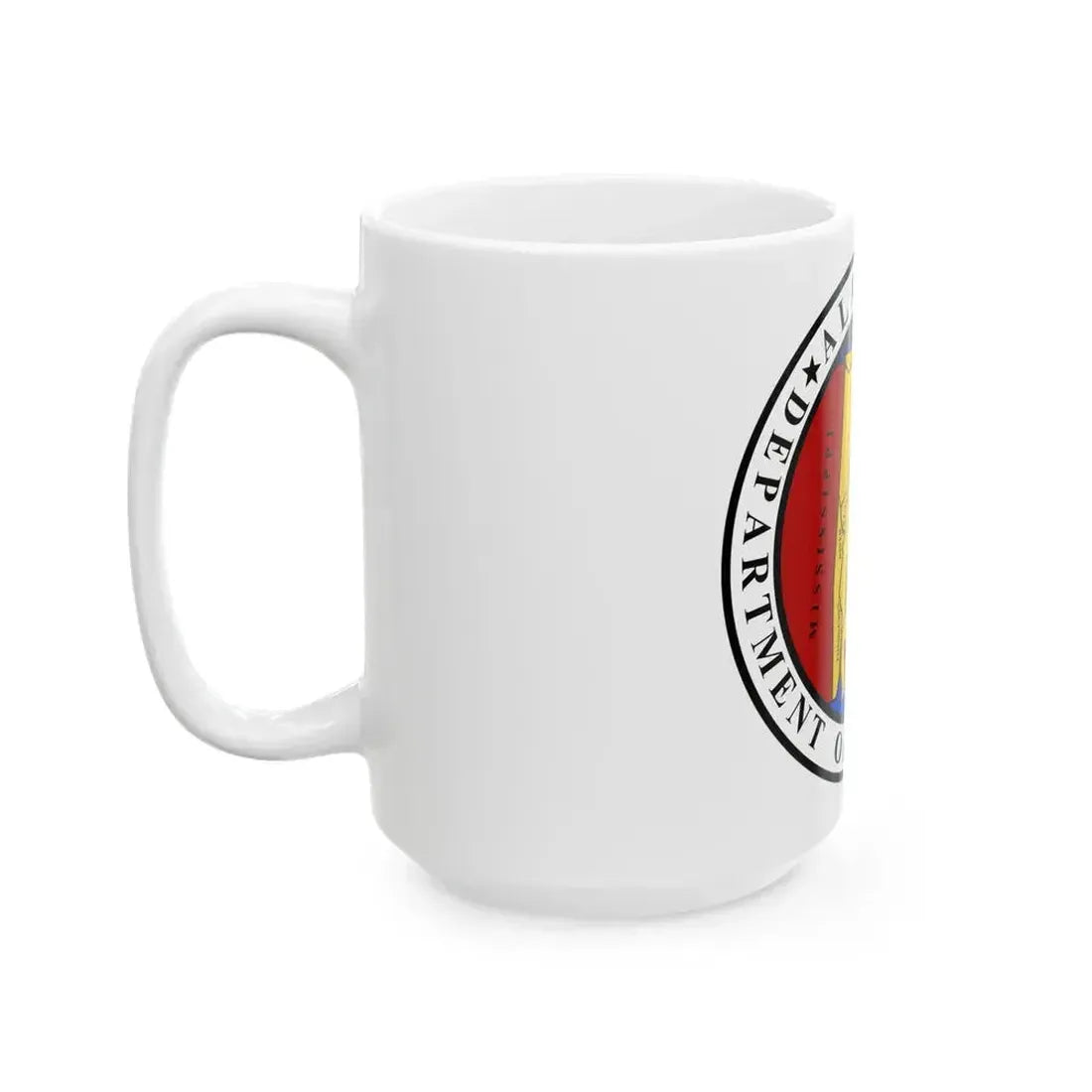 Alabama Department of Transportation - White Coffee Mug - Go Mug Yourself