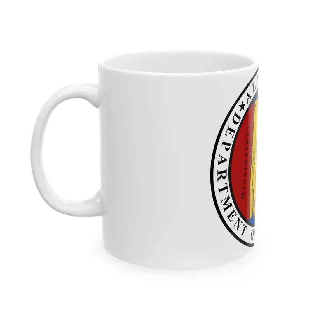Alabama Department of Transportation - White Coffee Mug - Go Mug Yourself