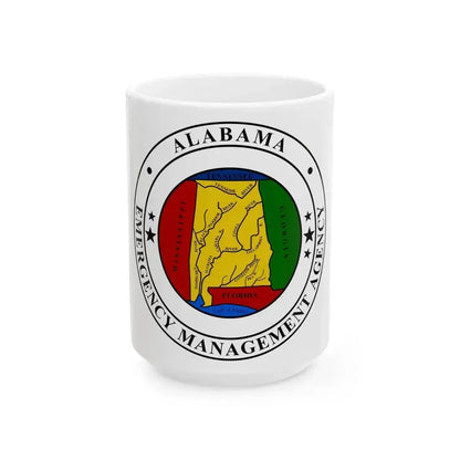 Alabama Emergency Management Agency - White Coffee Mug 15oz - Go Mug Yourself