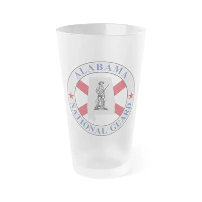 Alabama National Guard - Frosted Pint Glass 16oz 16oz Frosted - Go Mug Yourself
